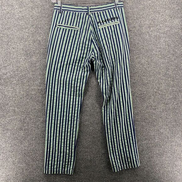 Pleasures Now Jeans Mens 30x28 Striped Mid Rise Straight Casual Stretch Denim - Picture 4 of 12